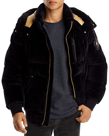 Moose Knuckles - Velour Hooded Down Puffer Jacket