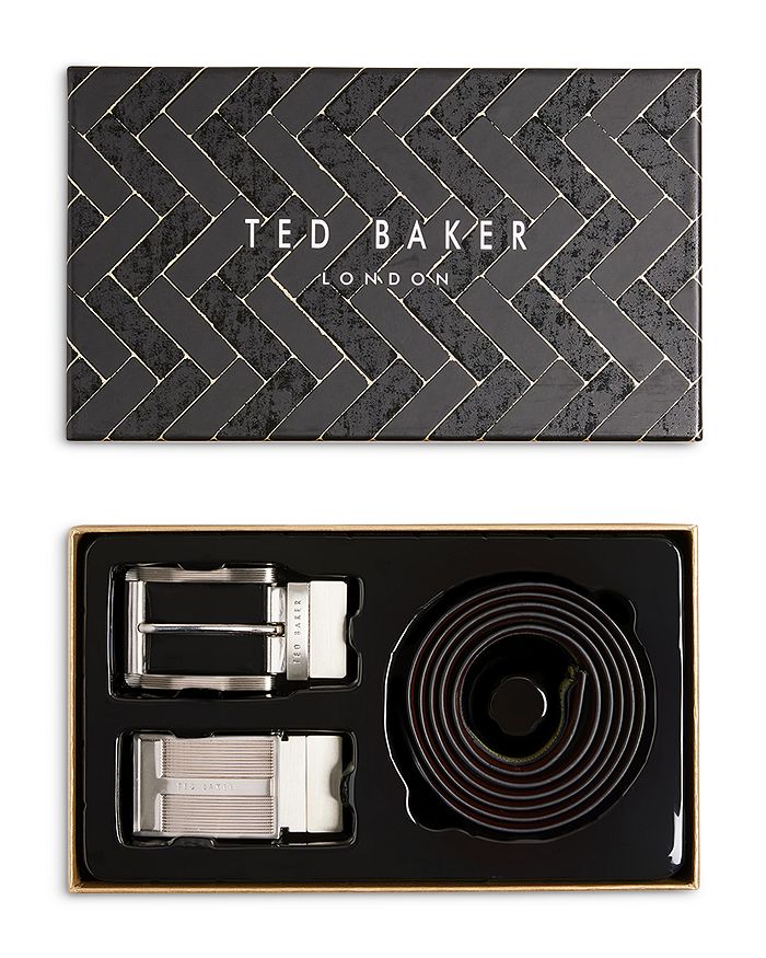 Ted Baker - Newbey Leather Belt Set