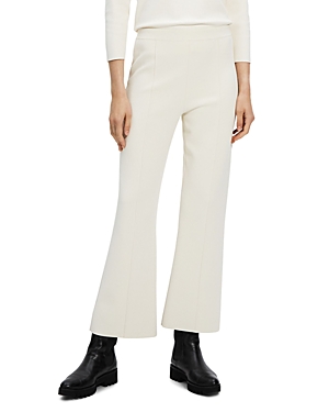 Theory Pull On Flared Pants In White