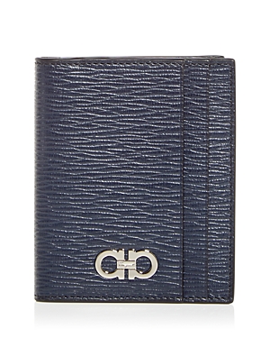 Salvatore Ferragamo Revival Leather Bifold Card Case