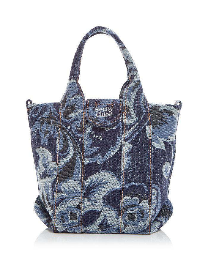 See by store chloe denim bag
