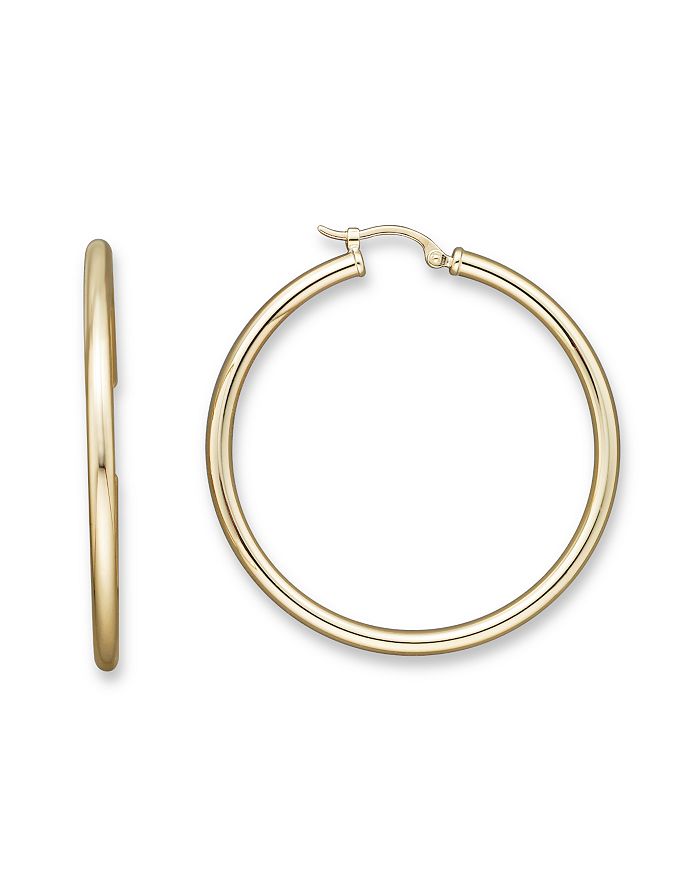 Bloomingdale's - Medium 14K Gold Hoop Earrings - 100% Exclusive