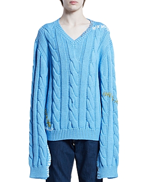Marni Sweater In Iris/ Blue