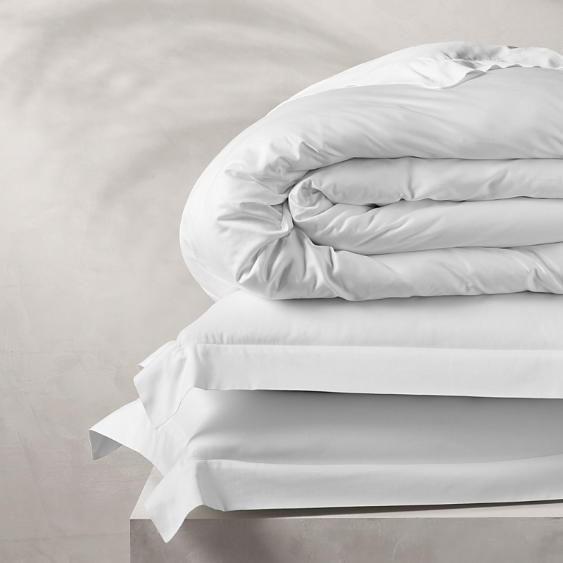 Boll & Branch Boil & Branch Reserve Duvet Set, King/cal King In White