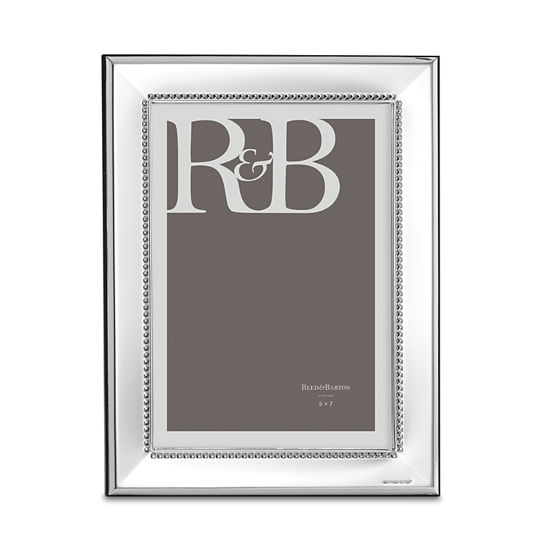 Reed & Barton Mia Silverplate Frame, 5 X 7 In Silver Plate