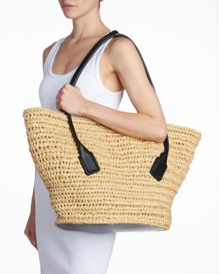 【関税送料込】BOTTEGA VENETA Arco medium raffia crochet bag Bottega Veneta ARCO MEDIUM RAFFIA CROCHET SHOULDER BAG