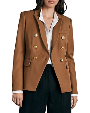 Rag & Bone Preston Blazer In Dark Tan