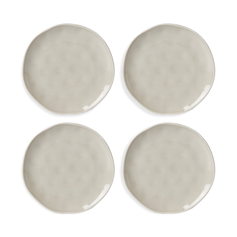 Lenox Bay Colors Accent Plates, Set Of 4 In Gray