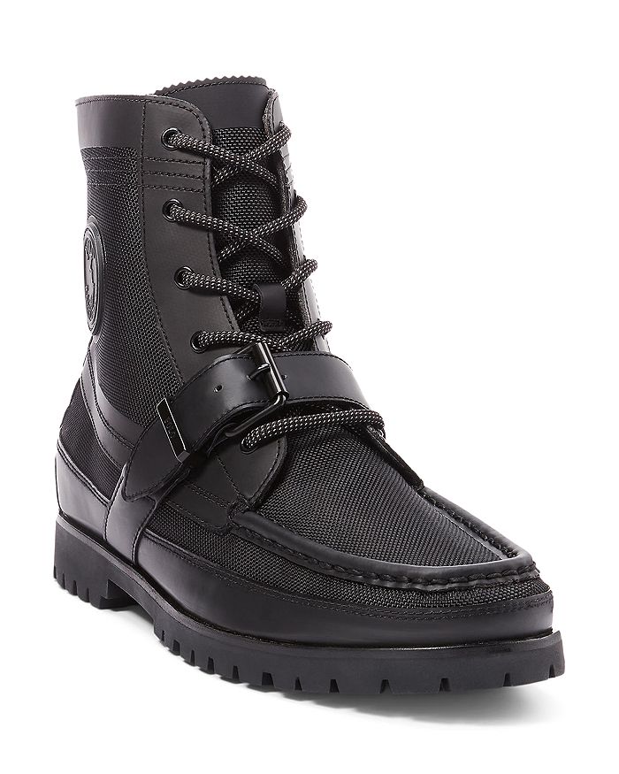 Polo Ralph Lauren Men's Ranger Mid Leather & Oxford Sneaker Boots |  Bloomingdale's