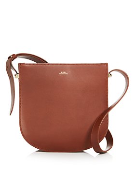 A.P.C. - Geneve Small Leather Hobo Bag