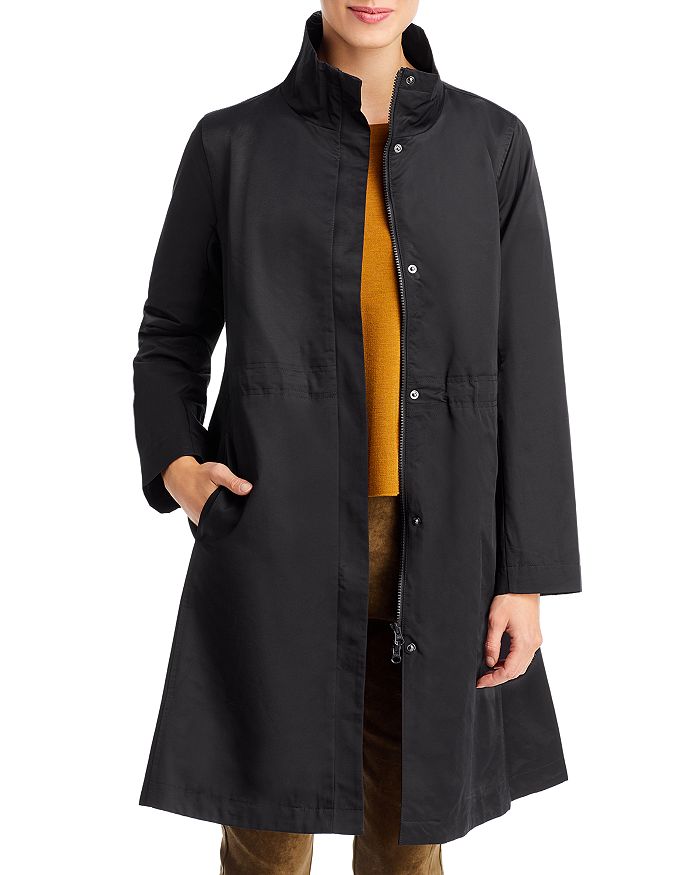 Eileen Fisher Stand Collar Coat