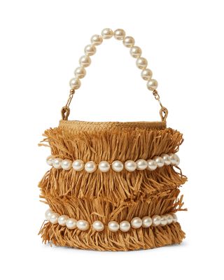 BTB Los Angeles - Kate Pearl Handle Bucket Bag