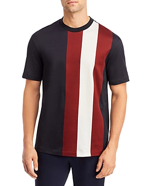 Bally Striped Color Blocked Tee