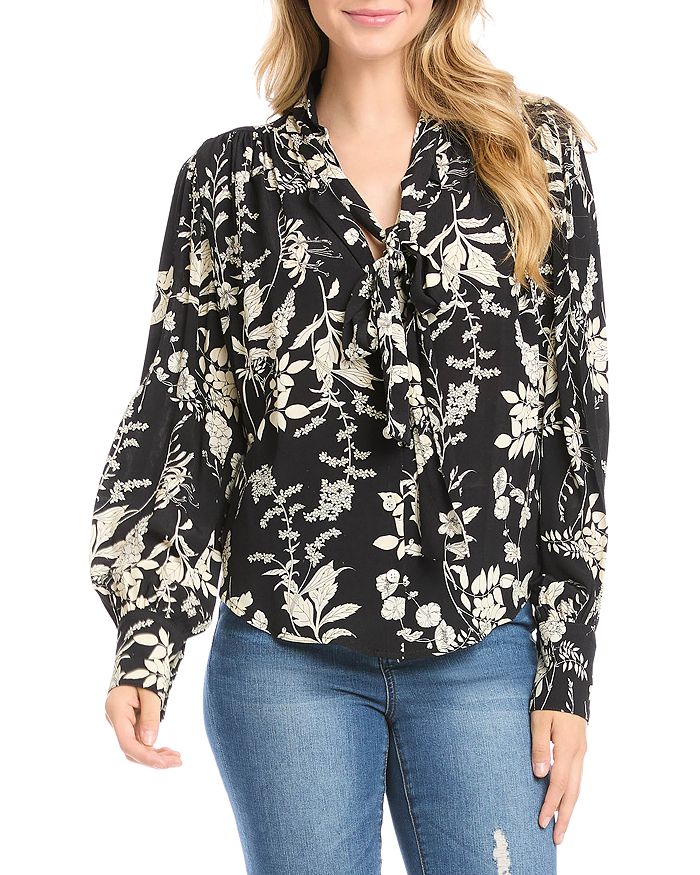 Karen Drape Cut Blouse