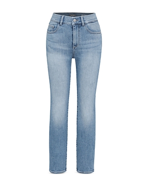 Dl 1961 Florence Mid-rise Cropped Skinny Jeans In Airway