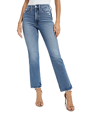 Good American Corset Good Classic Straight Leg Jeans In I338