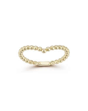 Moon & Meadow 14k Yellow Gold Beaded Ring - 100% Exclusive