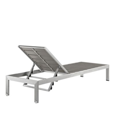 Shore Outdoor Patio Aluminum Chaise