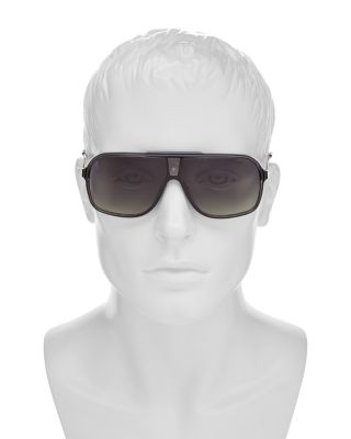 Grand Prix 3 Rectangle Sunglasses, 64mm