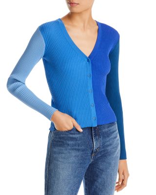 Color Block Ribbed Cardigan Color Block Ribbed Cardigan