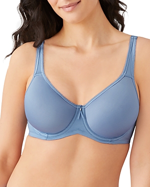 Wacoal Basic Beauty Full-figure Spacer Underwire T-shirt Bra In Country Bl