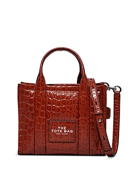 MARC JACOBS - The Croc-Embossed Mini Tote Bag