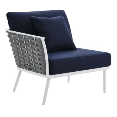 Stance Outdoor Patio Aluminum Left-Facing Armchair