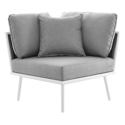 Stance Outdoor Patio Aluminum Corner Chair