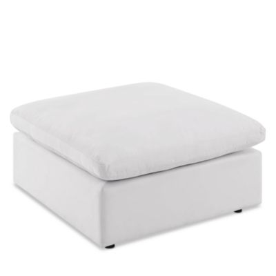 Commix Overstuffed Outdoor Patio Ottoman