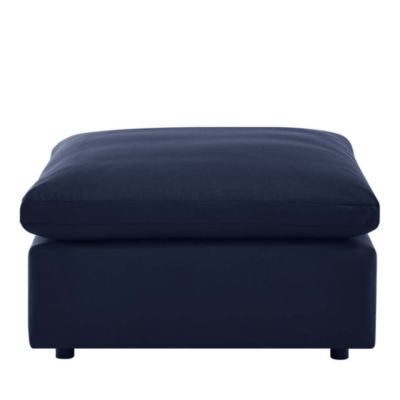 Commix Overstuffed Outdoor Patio Ottoman