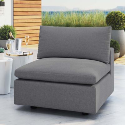 Commix Sunbrella  Outdoor Patio Armless Chair