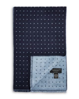 The Men's Store at Bloomingdale's - Reversible Dots Woven Scarf - Exclusive