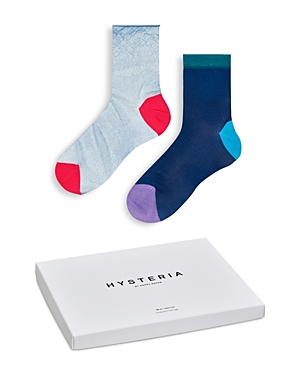 Happy Socks Kajsa Socks Gift Box, Set Of 2 In Pstl Comb