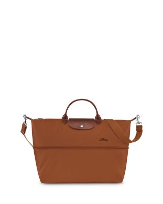 Le Pliage Green Expandable Travel Duffel Nylon Weekender