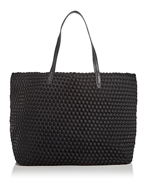 Shop Naghedi Jet Setter Large Tote In Onyx