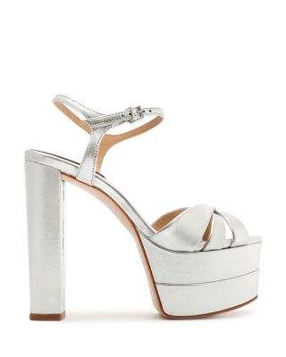Women's Keefa High Crossover High Heel Platform Sandals