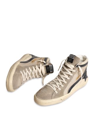 Men's Slide Lace Up High Top Sneakers