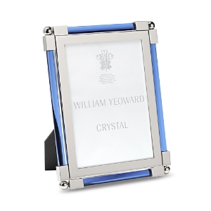 Shop William Yeoward Crystal New Classic Frame, 5 X 7 In Blue