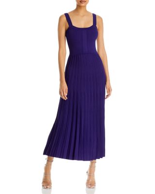 Jason Wu Collection - Pleated Knit Tank Dress