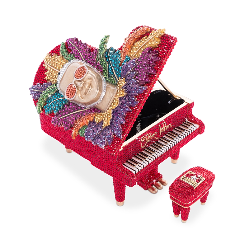 Jay Strongwater Elton John Piano Box In Multi