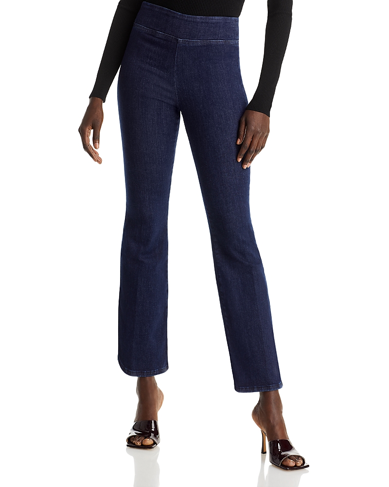 FRAME THE JETSET HIGH RISE FLARE JEANS IN KELLER