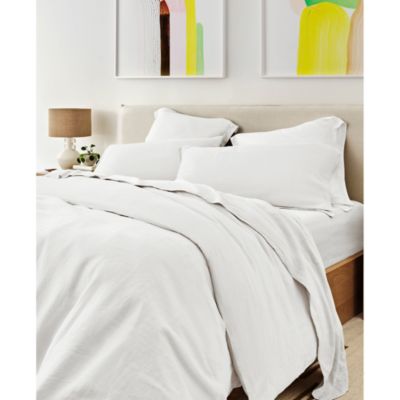 Soft Linen Blend Bedding Collection