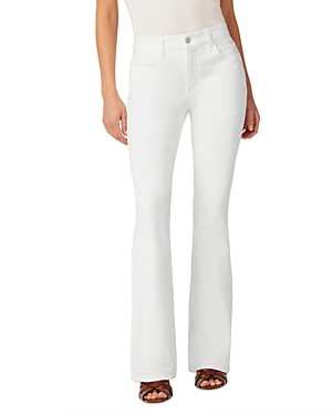 Joe's Jeans The Provocateur Petite Mid Rise Bootcut Jeans in White