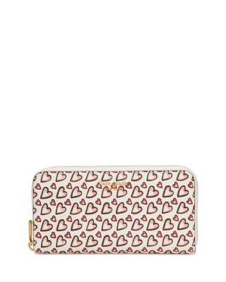 kate spade new york - Morgan Heart Print Continental Wallet
