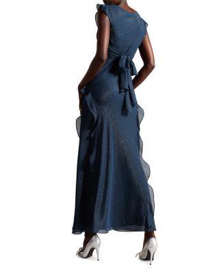 Ted Baker Laurae Bias Cut Ruffled Maxi Dress Bloomingdale's