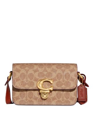COACH - Studio 19 Small Signature Leather Shoulder Bag