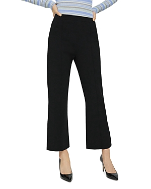 Theory Kick Flare Ankle Pants In Black