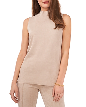 VINCE CAMUTO SLEEVELESS MOCK NECK TOP