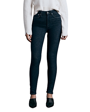 Rag & Bone Nina High Waist Skinny Jeans In Bright Rinse