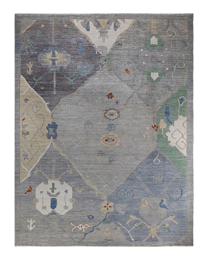 Bloomingdale's - Oushak M1973 Area Rug, 10'6" x 13'8"